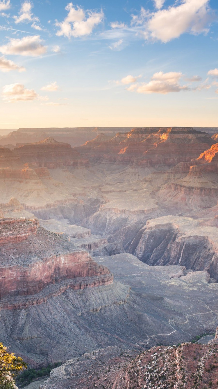 Brown Rock Formation Under Blue Sky During Daytime. Wallpaper in 750x1334 Resolution