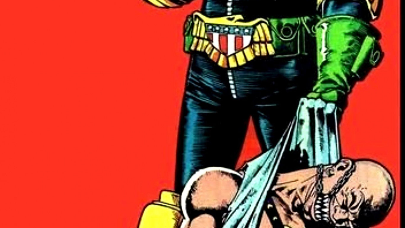 Judge Dredd Comics, Judge Dredd, Judge Dredd 11, Comics, Eagle Comics. Wallpaper in 1366x768 Resolution