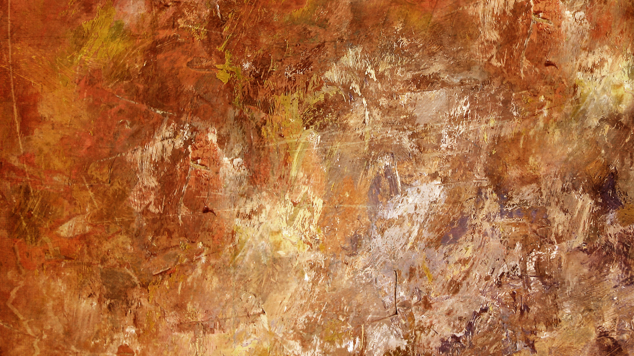 Peinture Abstraite Brune et Verte. Wallpaper in 1280x720 Resolution