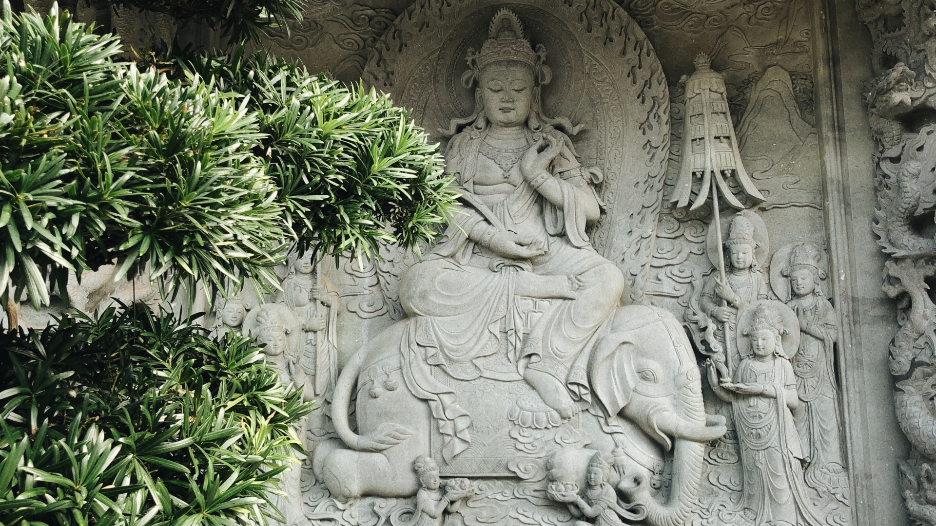 Hongkong, Stone Carving, Statue, Alte Geschichte, Klassische Skulptur. Wallpaper in 1920x1080 Resolution