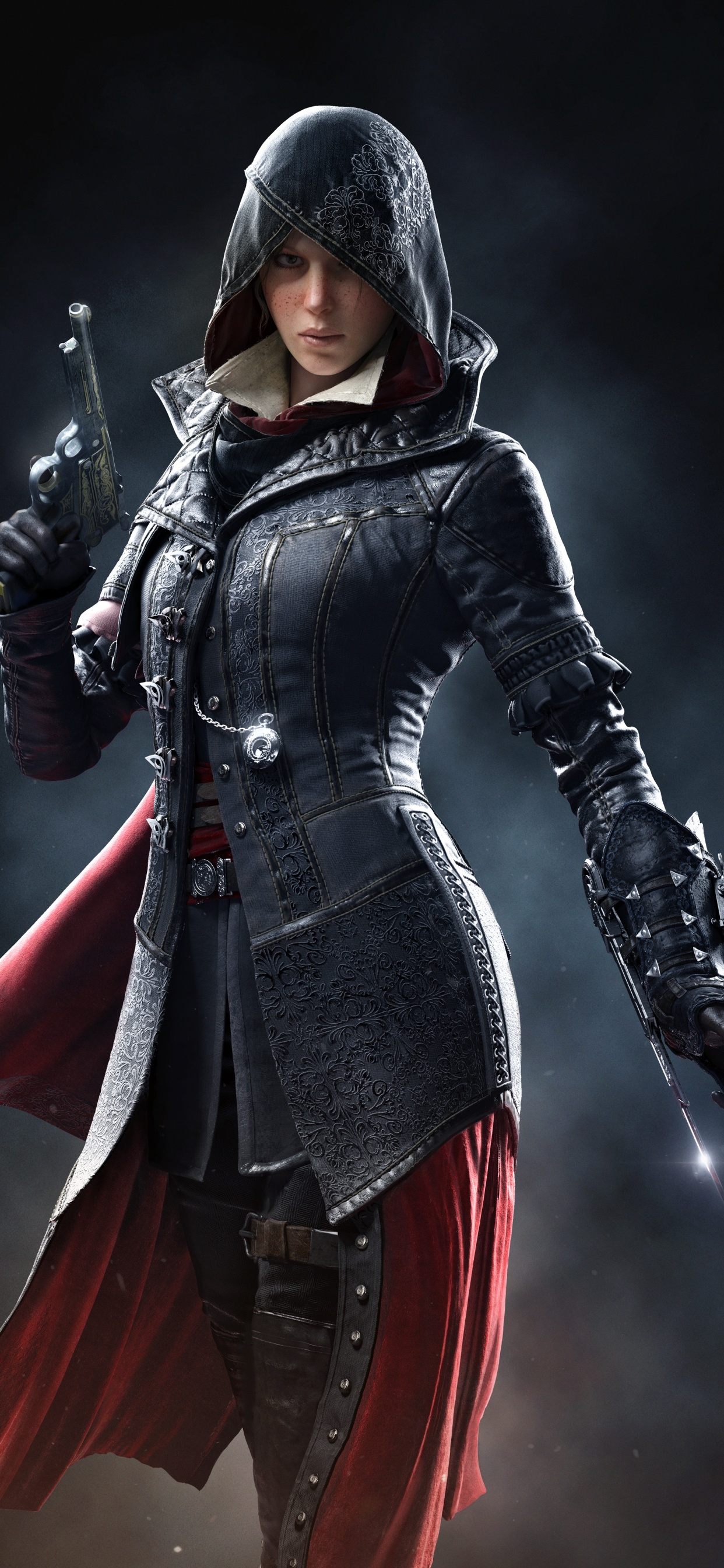 Assassins Creed, Assassins Creed Syndicat, Ubisoft, Figurine, Obscurité. Wallpaper in 1242x2688 Resolution