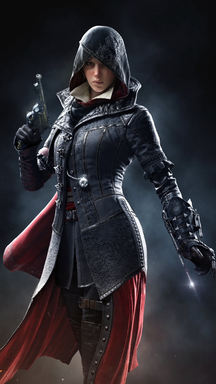 Assassins Creed, Assassins Creed Syndicat, Ubisoft, Figurine, Obscurité. Wallpaper in 750x1334 Resolution