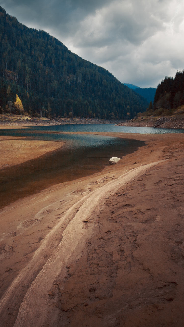 Nature, Mountainous Landforms, Mountain, Road, Valley. Wallpaper in 750x1334 Resolution