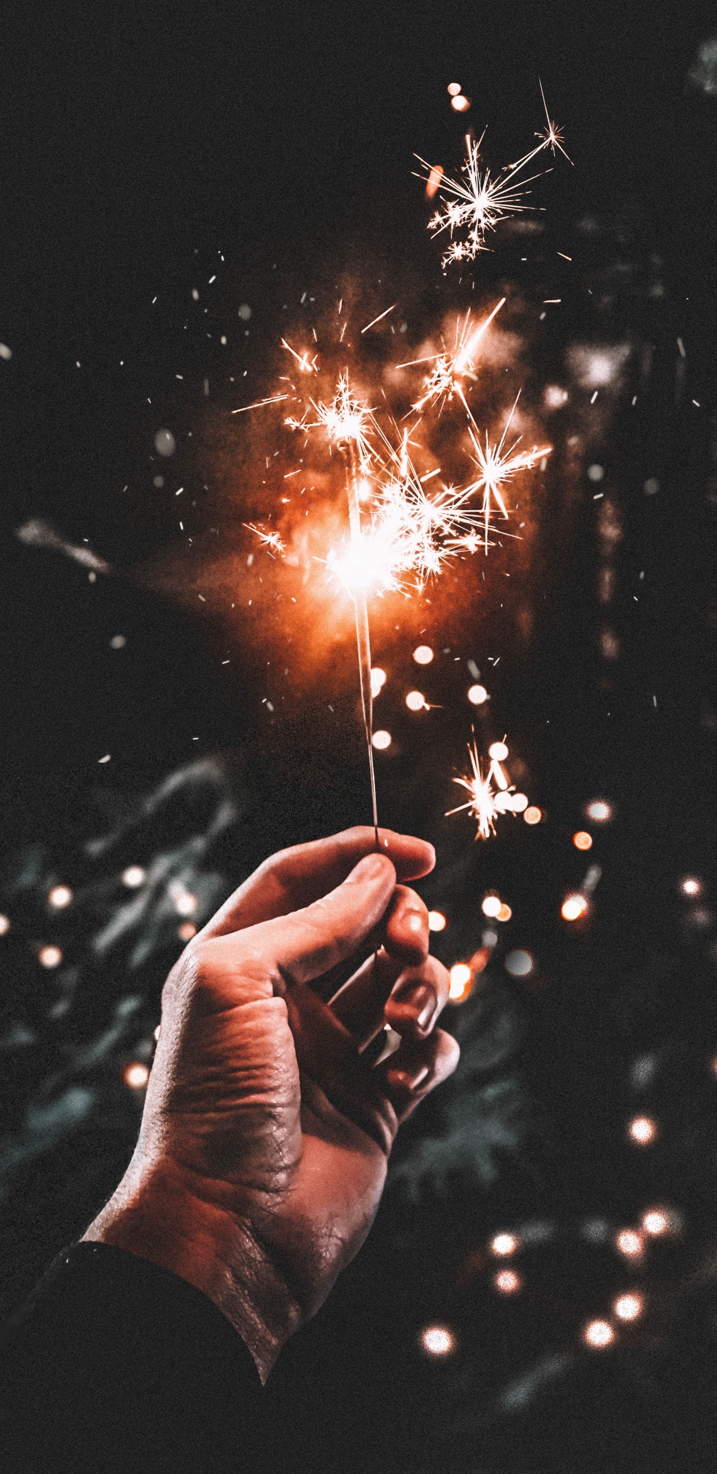 Sparkler, Fireworks, Hand, Party Supply, Diwali. Wallpaper in 1440x2960 Resolution