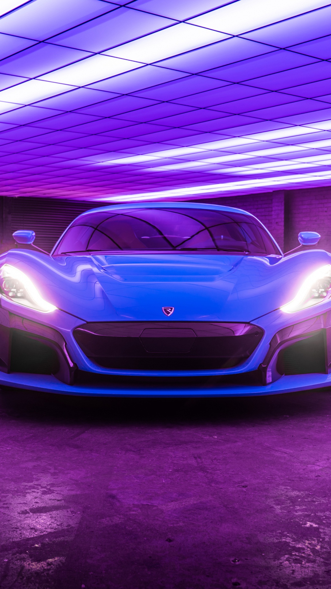 Rimac C两个, 超级跑车, 的车城, 政变 壁纸 1080x1920 允许