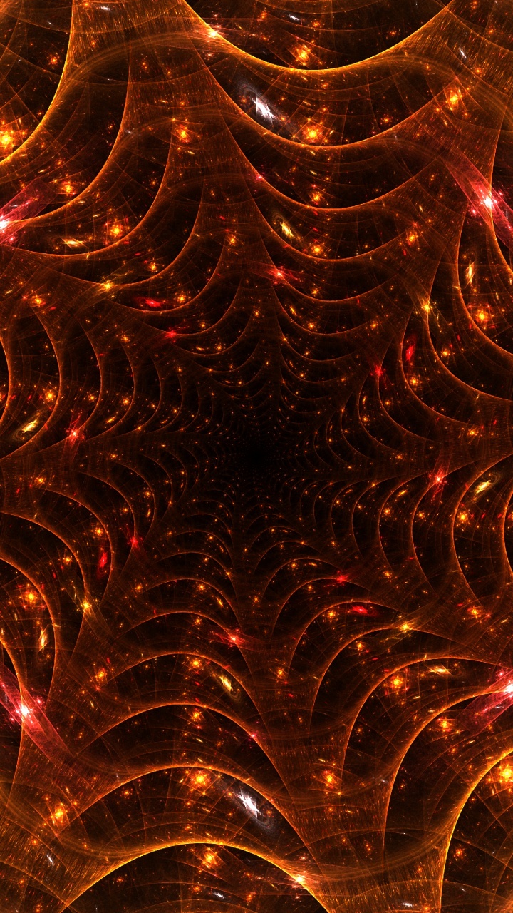 分形技术, 分形, 光, 天花板, 建筑 壁纸 720x1280 允许