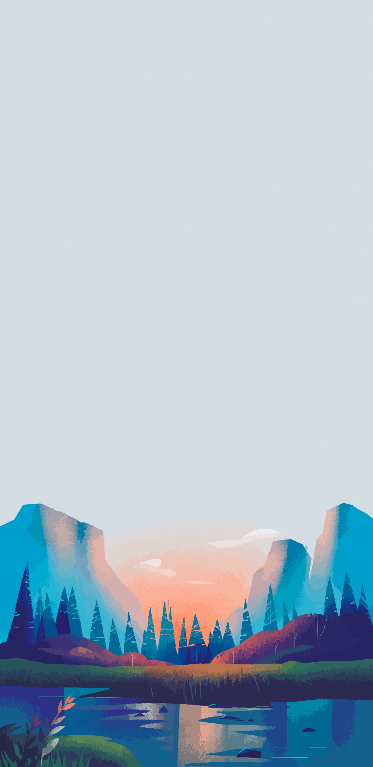 Illustration, Illustration Numérique, Conception, L'art Numérique, Pente. Wallpaper in 1440x2960 Resolution