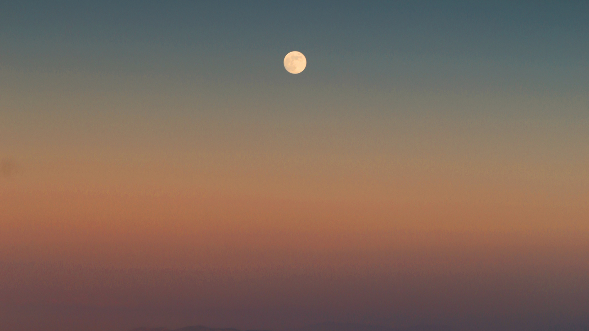 夜晚的天空, 地平线, 气氛, 月亮, 天文学对象 壁纸 1920x1080 允许