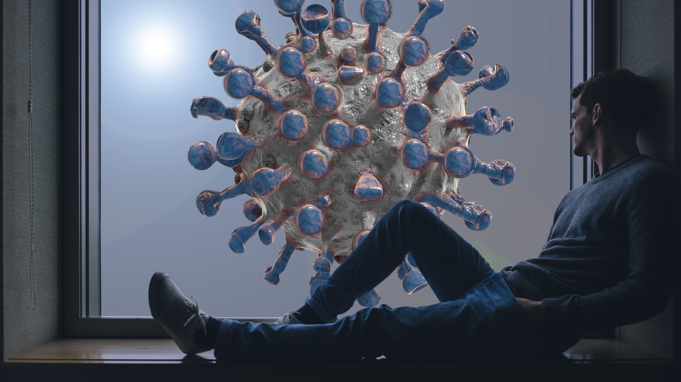 Virus, Coronavirus, COVID-19, Confinement, Pandémie. Wallpaper in 1366x768 Resolution