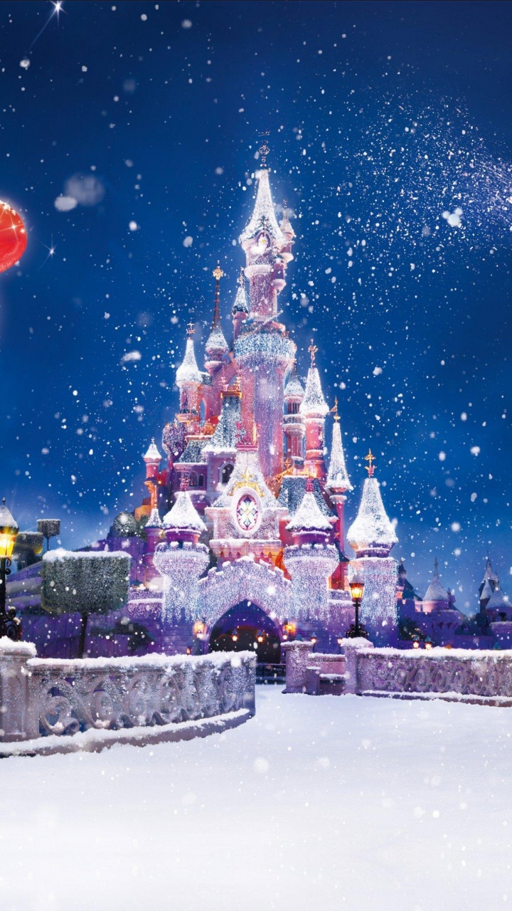 Christmas Day, Santa Claus, Winter, Snow, Christmas. Wallpaper in 720x1280 Resolution