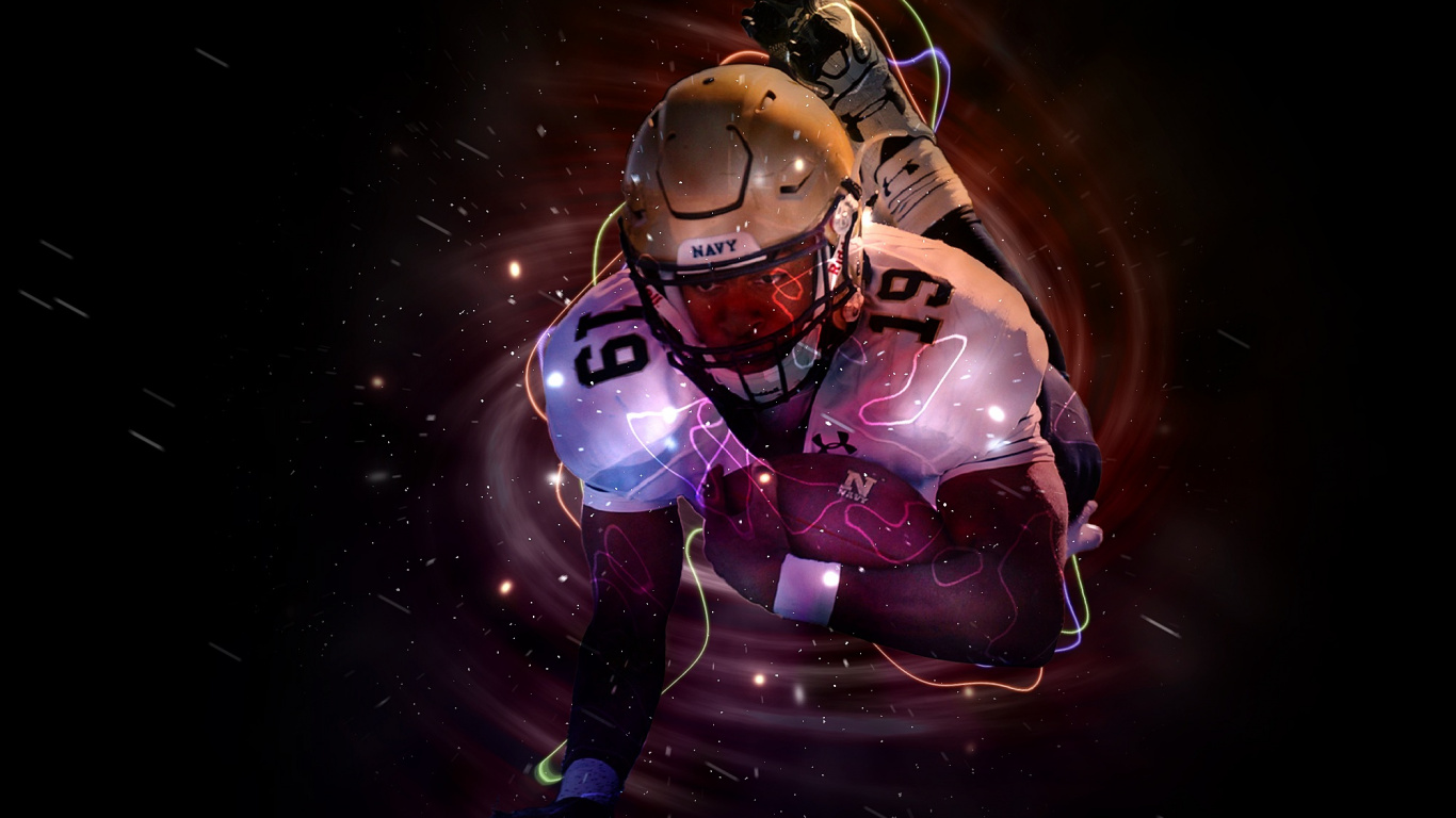 Brown Robot in Black and Purple Suit. Wallpaper in 1366x768 Resolution