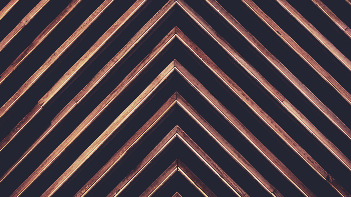 Illustration Rayée en Noir et Blanc. Wallpaper in 1366x768 Resolution