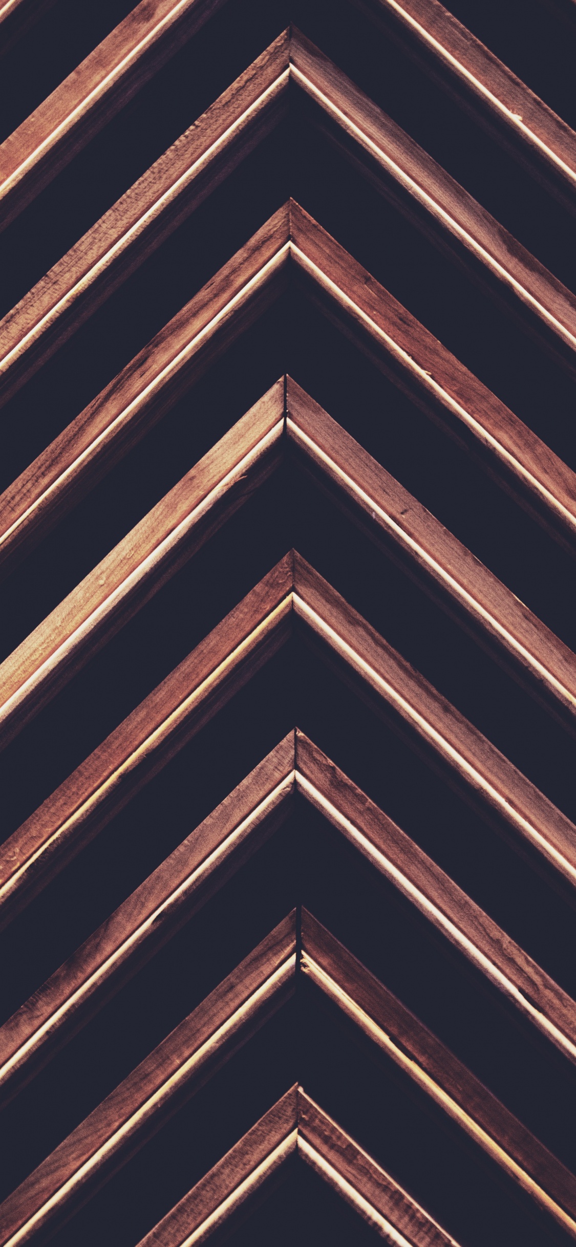 纹理, 对称, 木, 木染色, 砖 壁纸 1125x2436 允许
