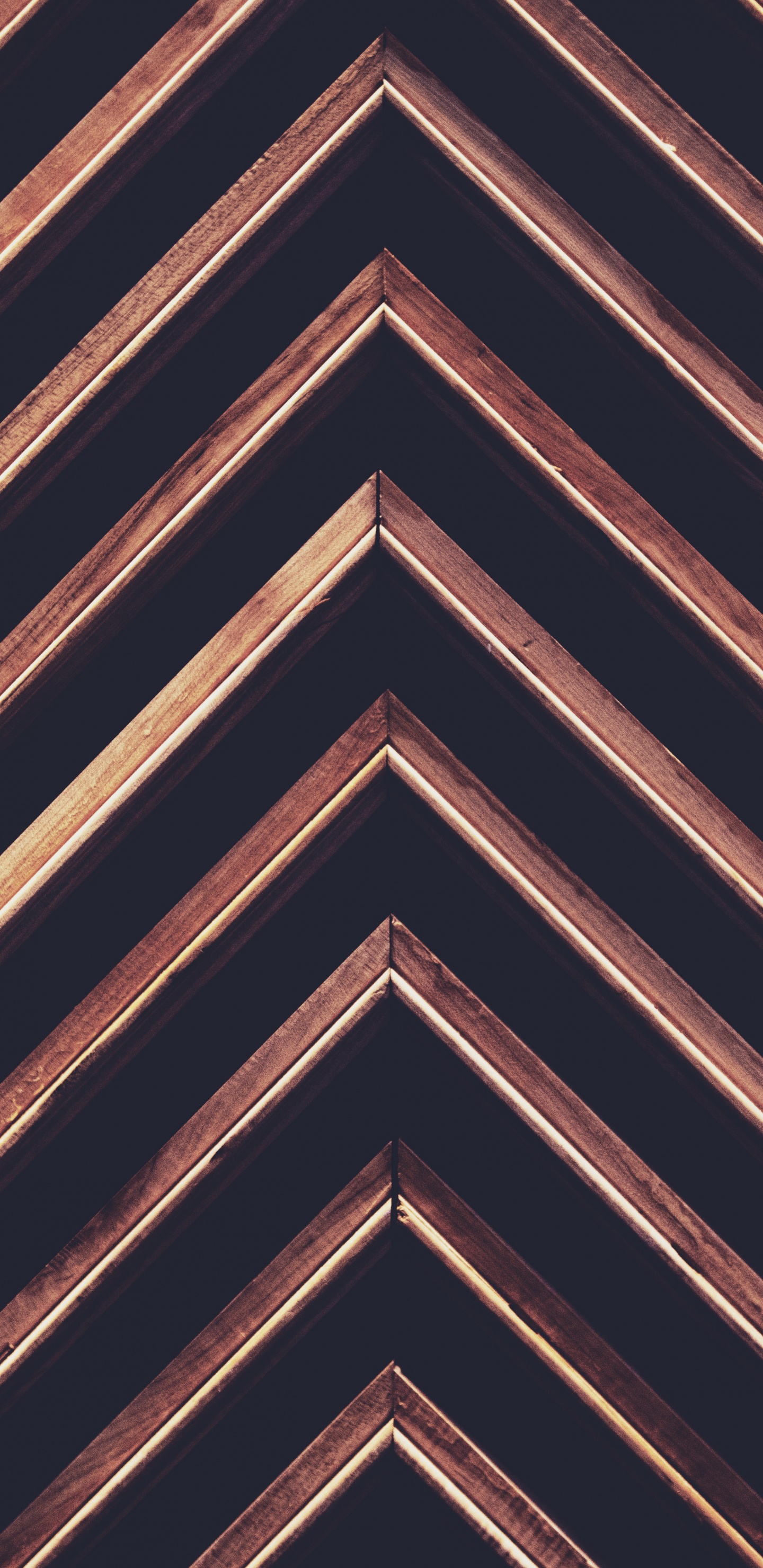 纹理, 对称, 木, 木染色, 砖 壁纸 1440x2960 允许