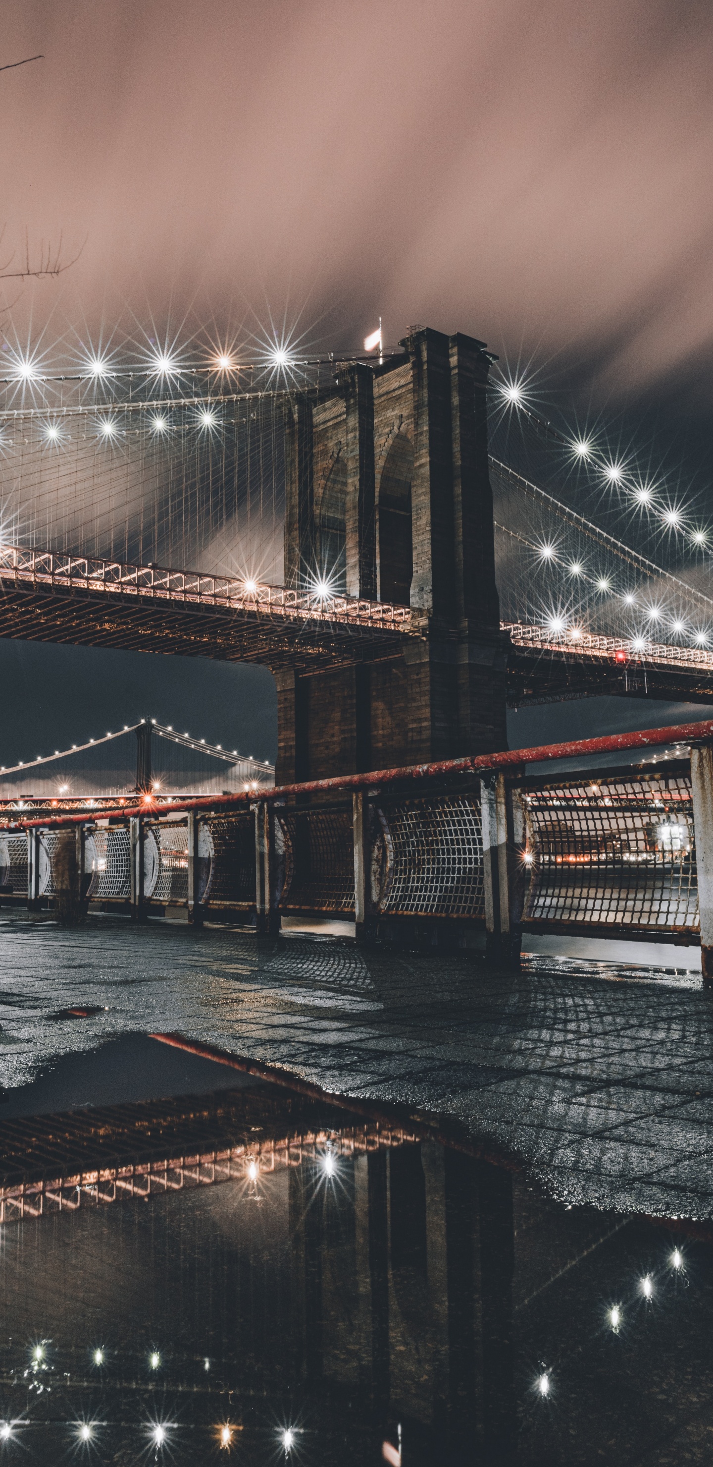 反射, 光, 建筑, 城市景观 壁纸 1440x2960 允许