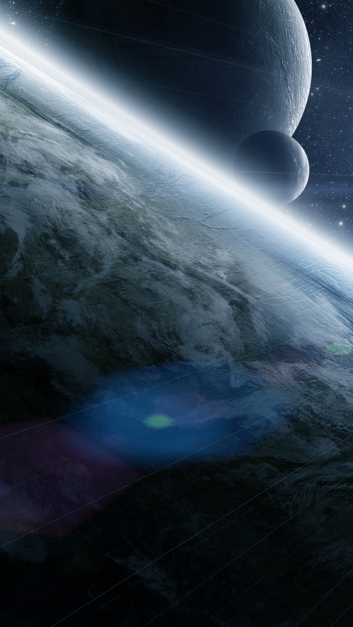 Pintura Abstracta Azul y Blanca. Wallpaper in 720x1280 Resolution