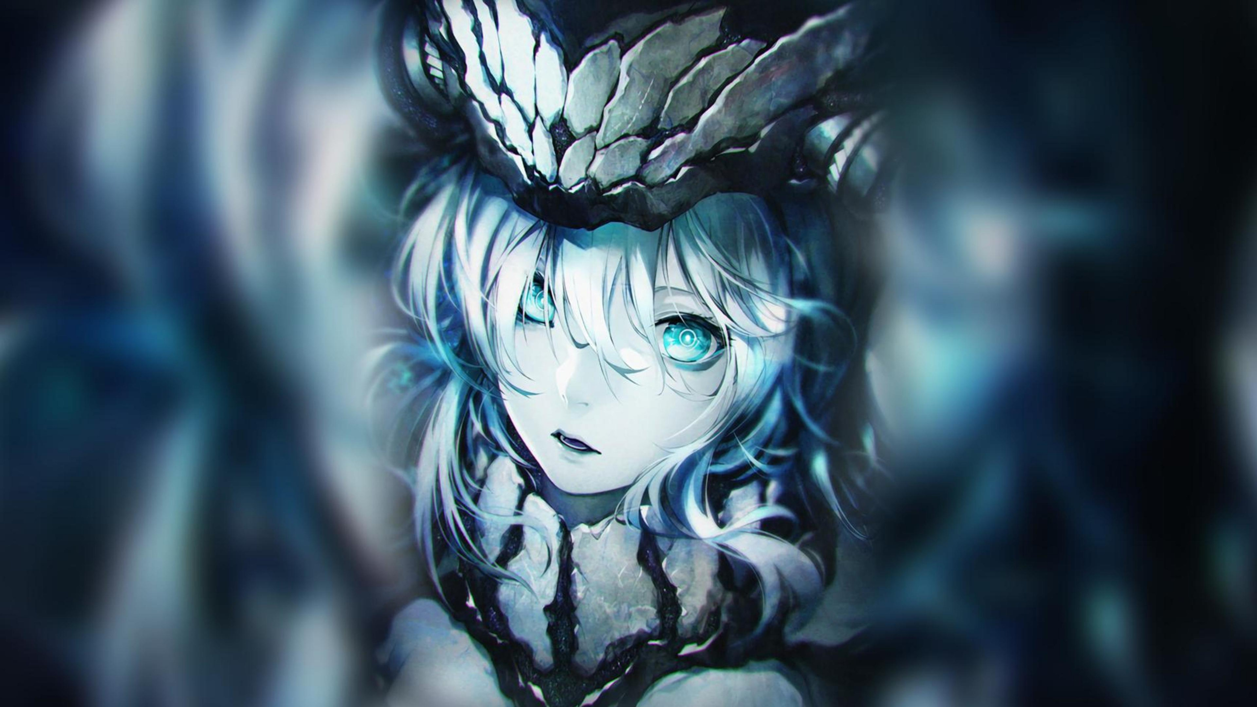 Maquillage Femme Noir et Blanc. Wallpaper in 2560x1440 Resolution