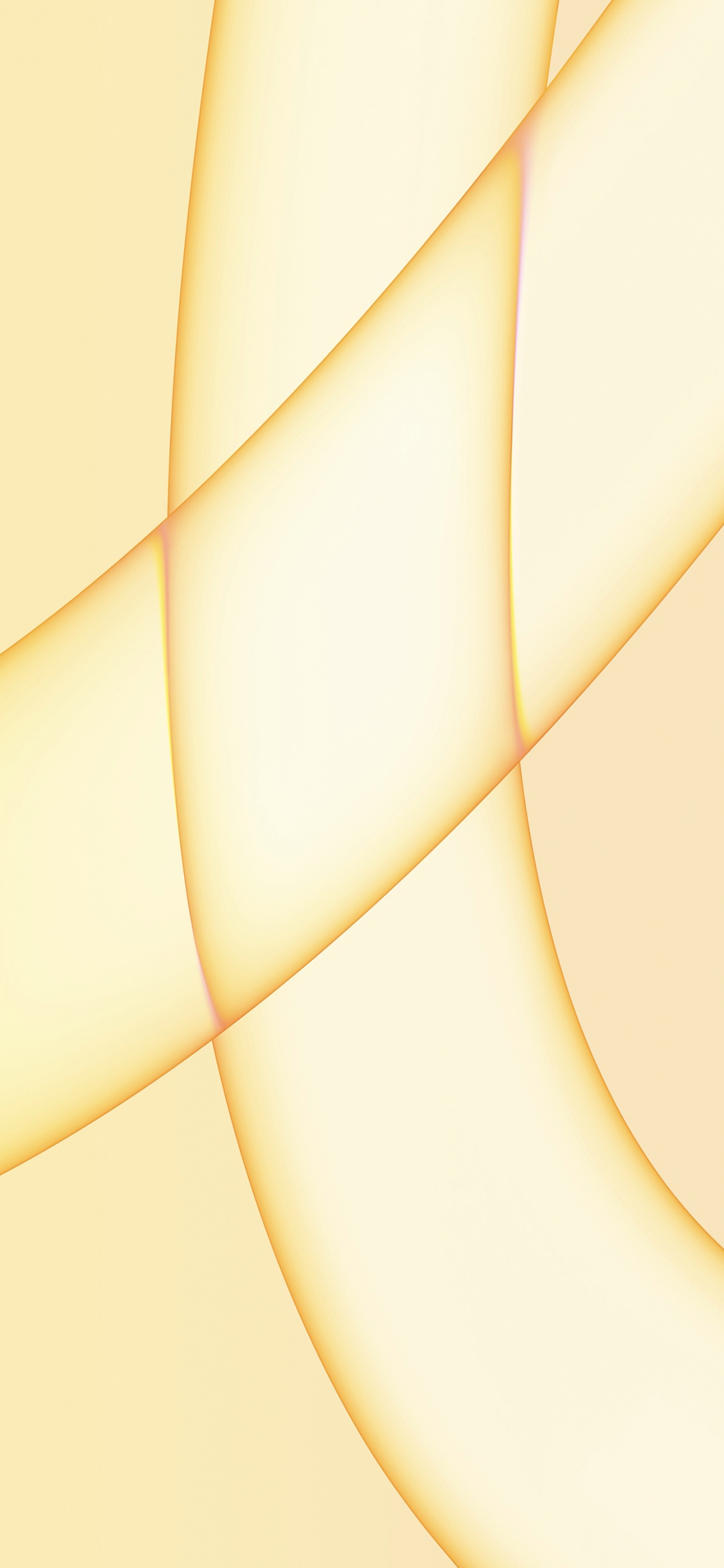 2021 IMac Advertising Wallpaper in Light Yellow for IPhone 壁纸 1125x2436 允许