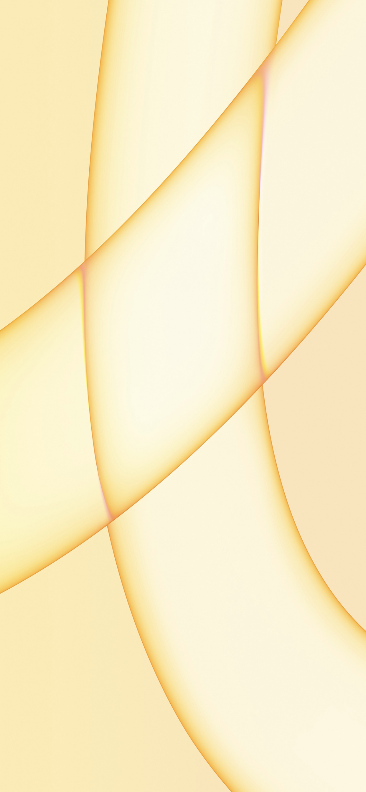 2021 IMac Advertising Wallpaper in Light Yellow for IPhone 壁纸 1242x2688 允许