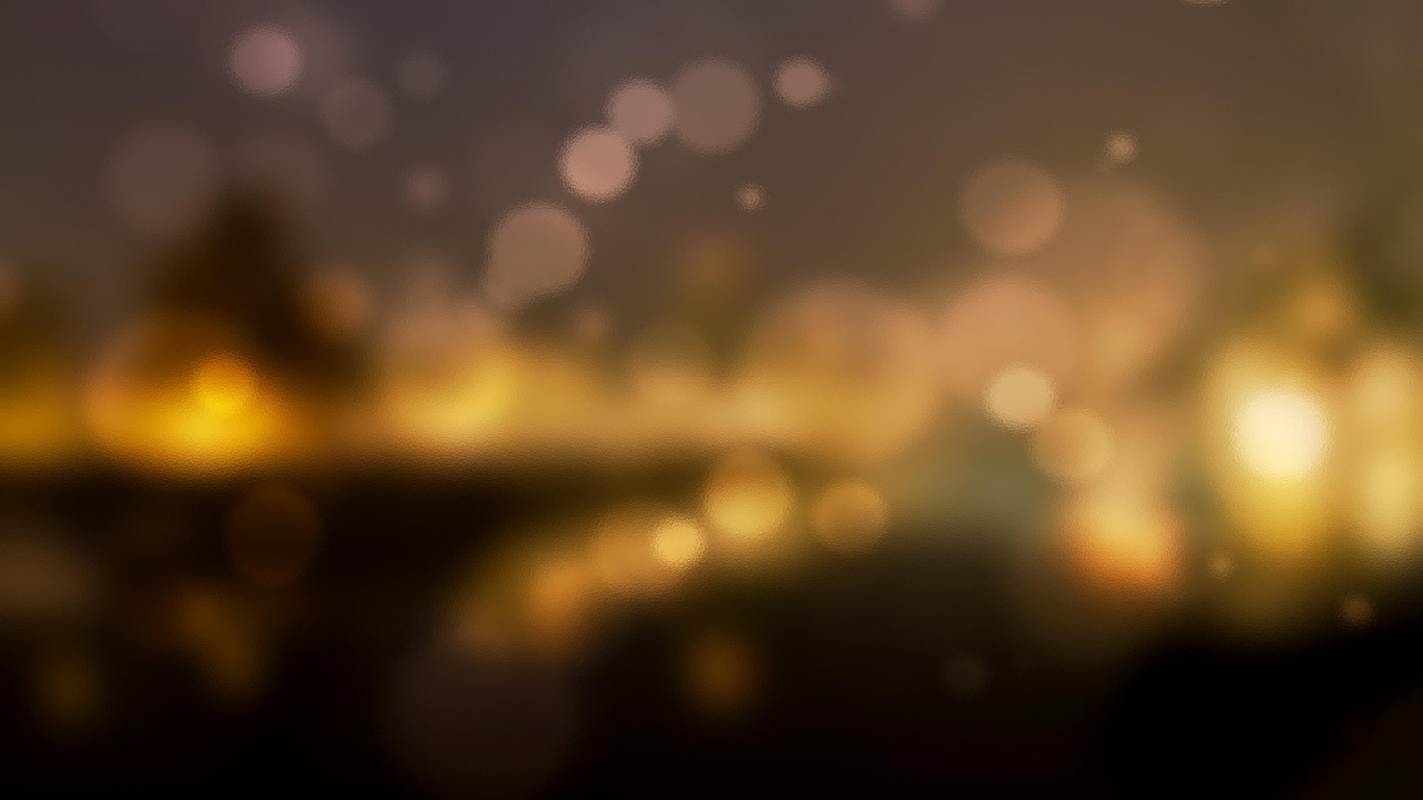 Gouttes D'eau Sur le Verre Pendant la Nuit. Wallpaper in 1280x720 Resolution