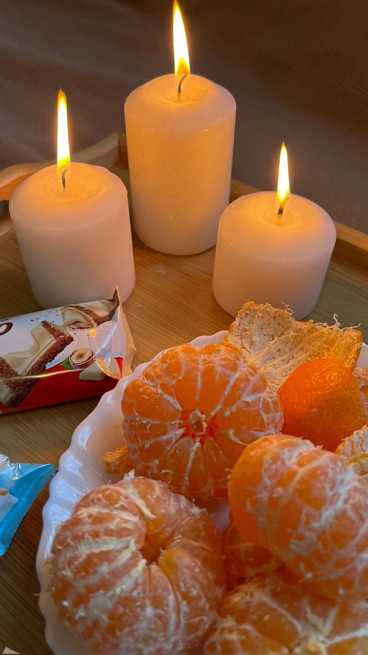 橙色, 新的一年, 食品, 朗布尔, Clementine 壁纸 720x1280 允许