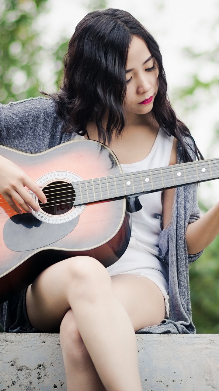 Guitarra, Guitarra Eléctrica, Guitarra Acústica, Instrumento de Cuerda, Músico. Wallpaper in 720x1280 Resolution