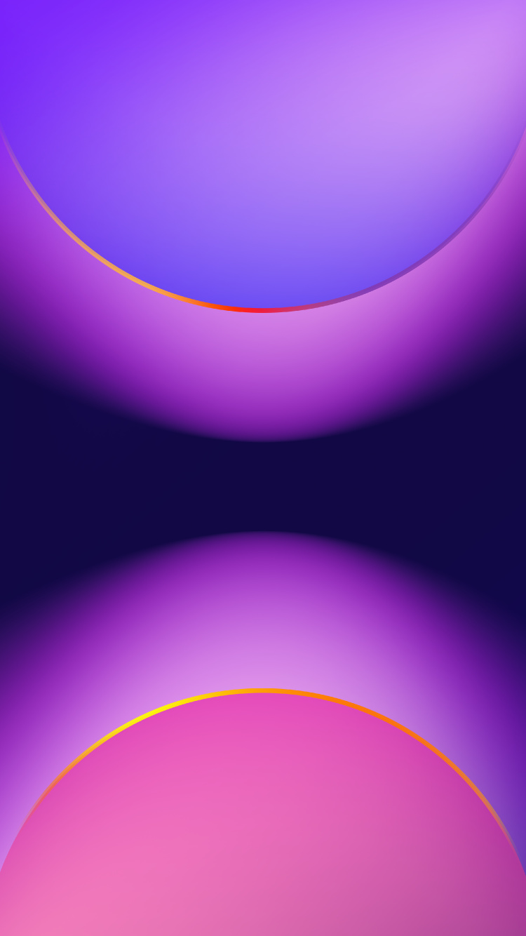 Circle, Apples, Ios, Colorfulness, Purple. Wallpaper in 750x1334 Resolution