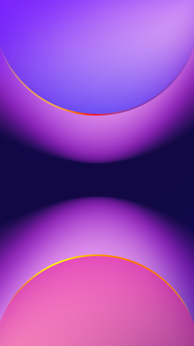 Circulo, Manzana, Ios, Morado, Violeta. Wallpaper in 750x1334 Resolution
