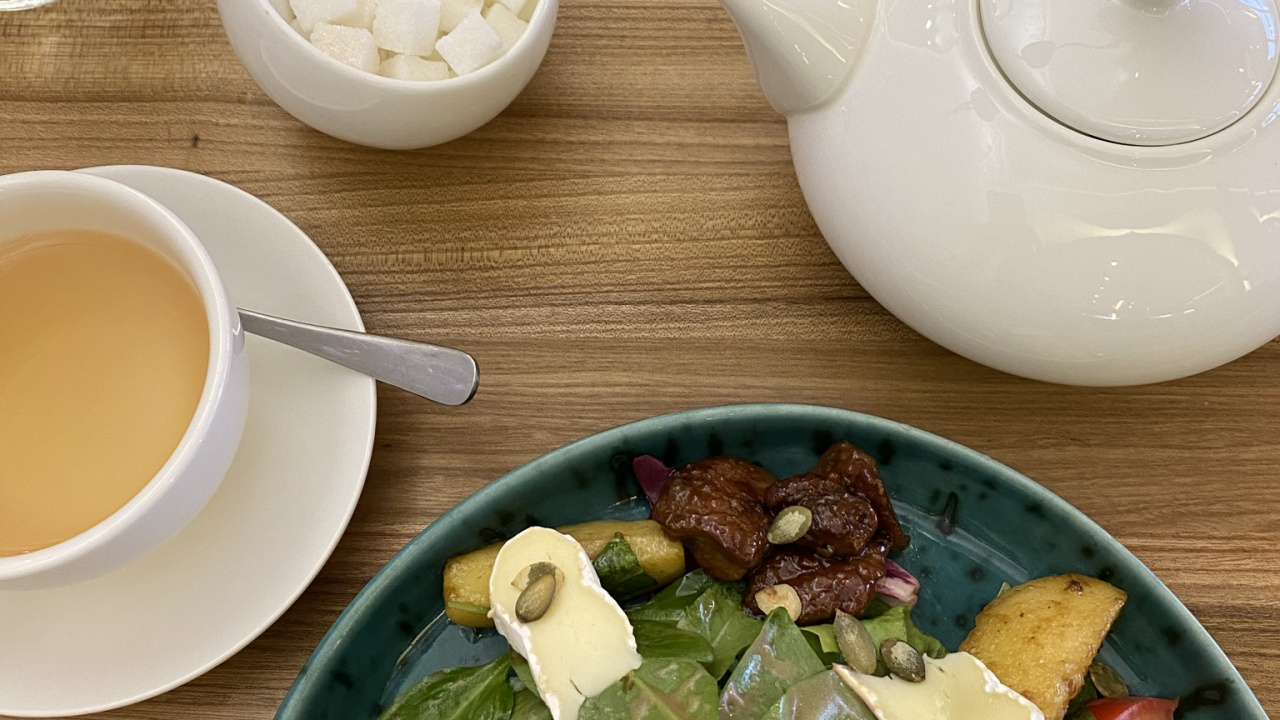 Mahlzeit, Breakfast, Vegetarische Küche, Salat, Tafelgeschirr. Wallpaper in 1280x720 Resolution