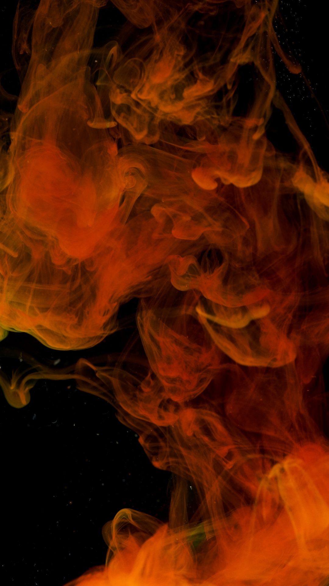 烟雾, 火焰, 热, 橙色, 颜色 壁纸 1080x1920 允许