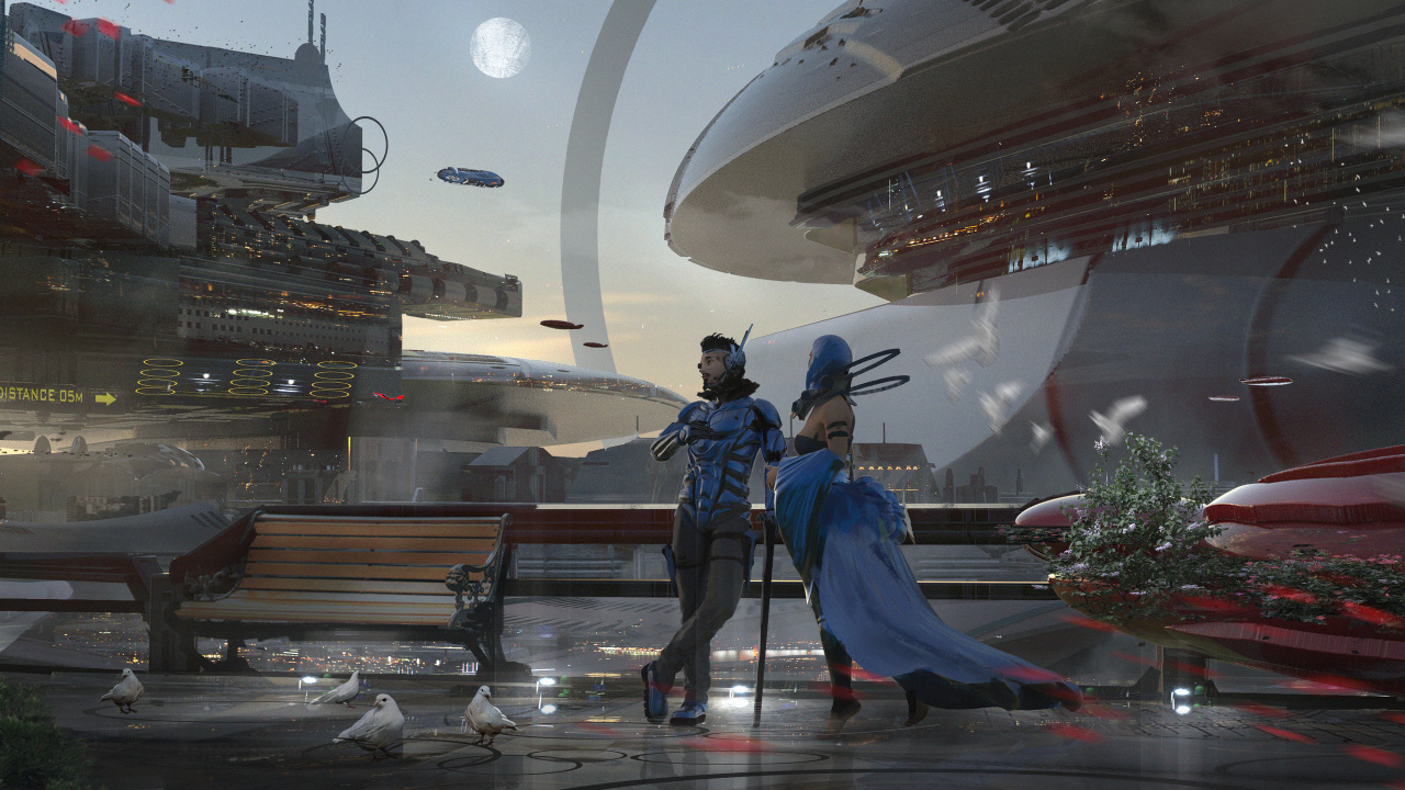 Concept Art, Illustration, la Science-fiction, Art, le Travail de L'art. Wallpaper in 1280x720 Resolution