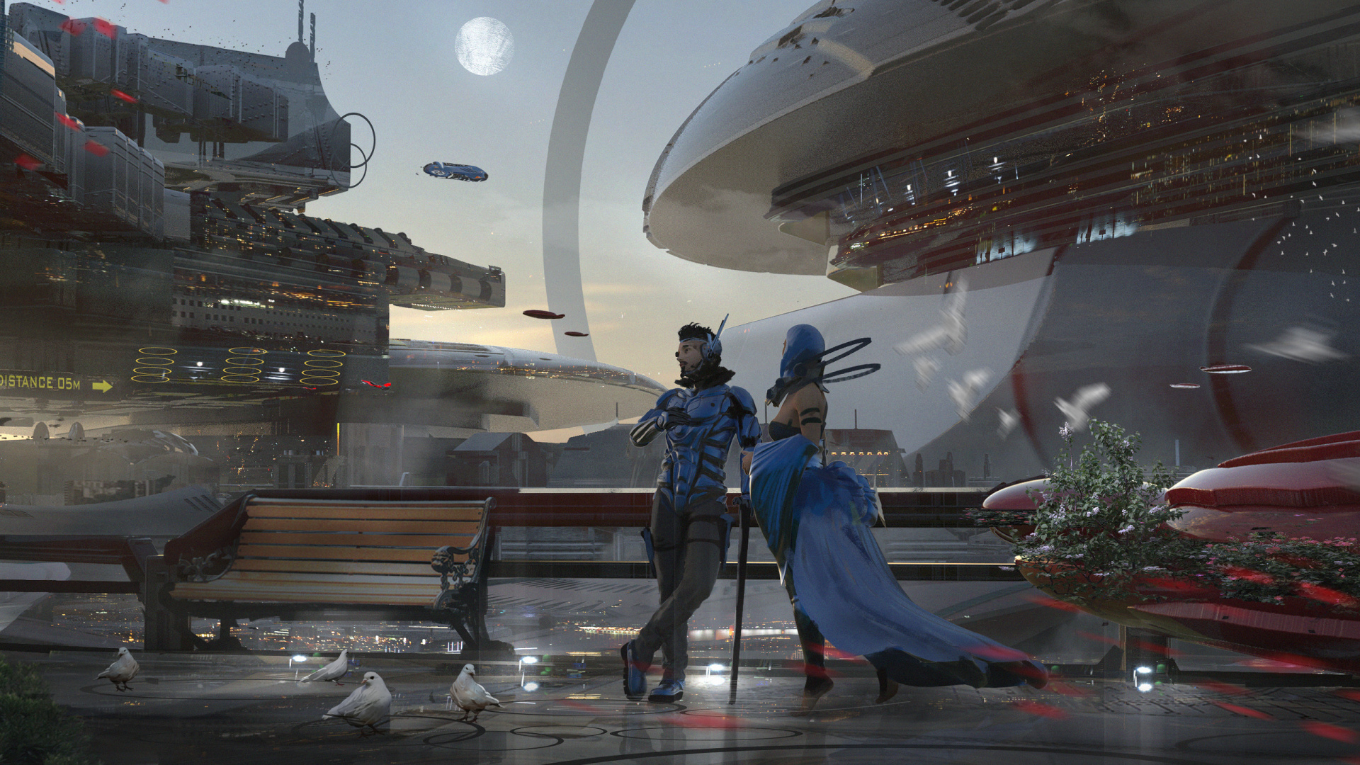 Concept Art, Illustration, la Science-fiction, Art, le Travail de L'art. Wallpaper in 1920x1080 Resolution