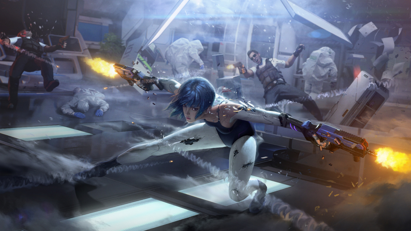 Cyber Hunter, Jeu Pc, Stratégie de Jeu Vidéo, NetEase, Personnage de Fiction. Wallpaper in 1366x768 Resolution