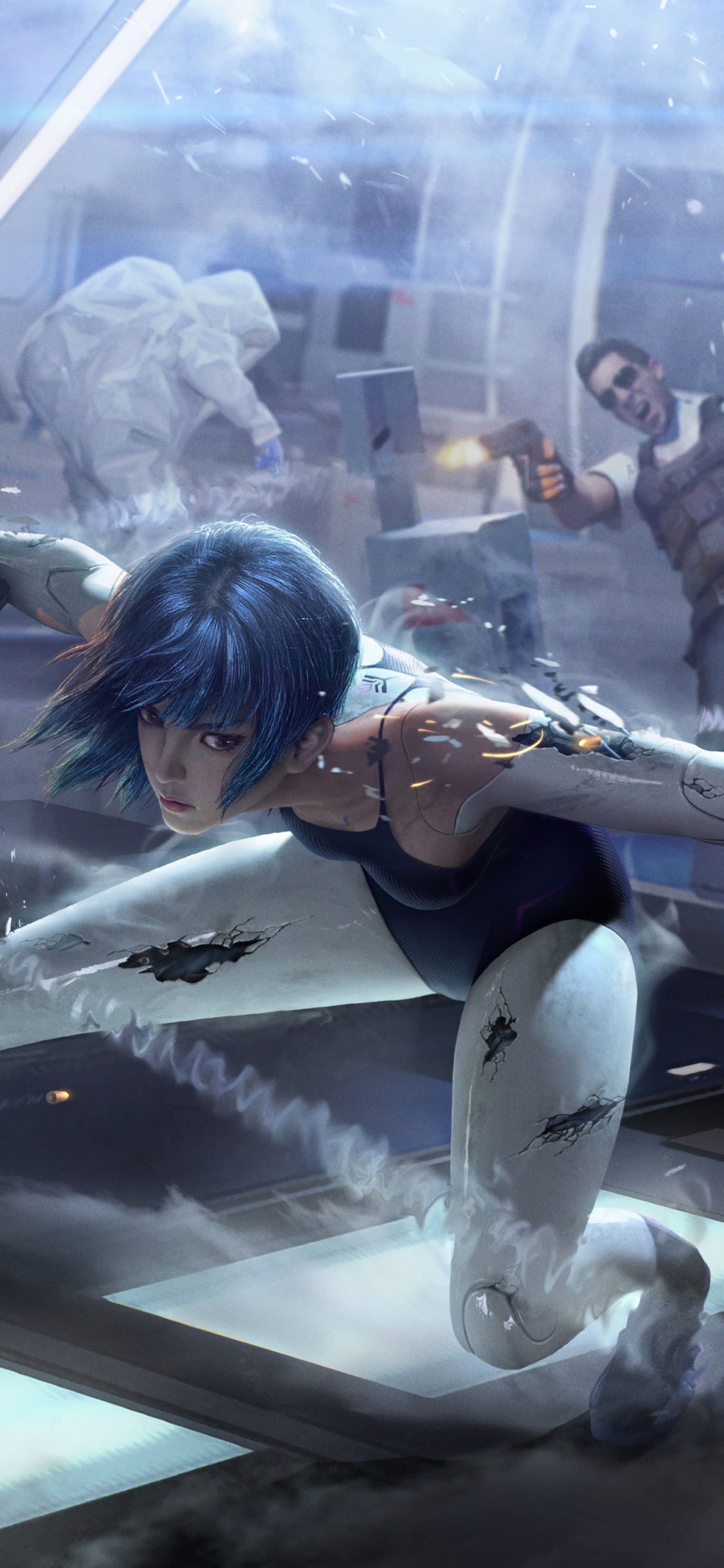 Cyber Hunter, Pc-Spiel, Games, Strategie-video-Spiel, Film. Wallpaper in 1125x2436 Resolution