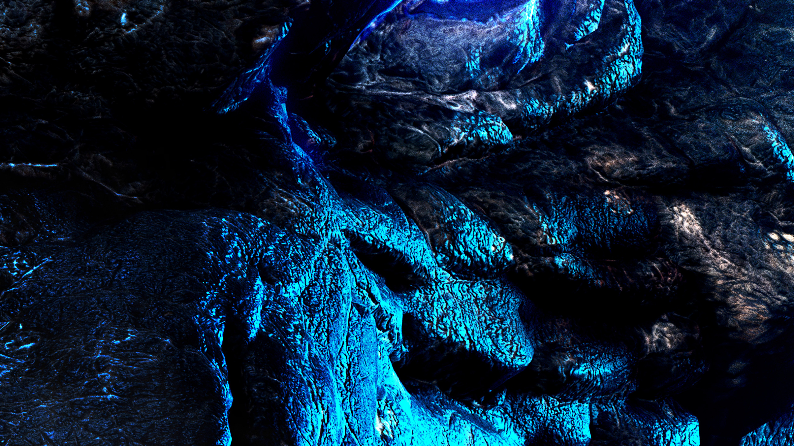 Godzilla, King Kong, El Kaiju, Agua, Azul. Wallpaper in 2560x1440 Resolution