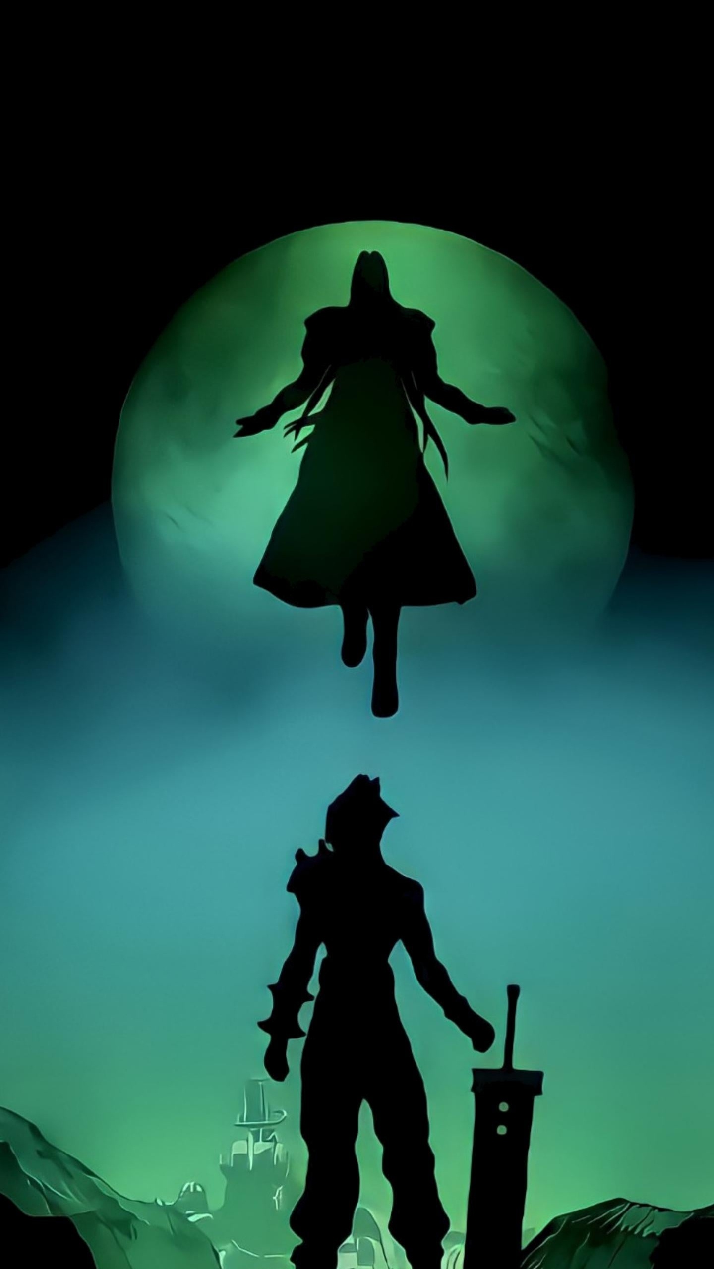 Arte, Luz, Luna, Objeto Astronómico, Espacio. Wallpaper in 1440x2560 Resolution