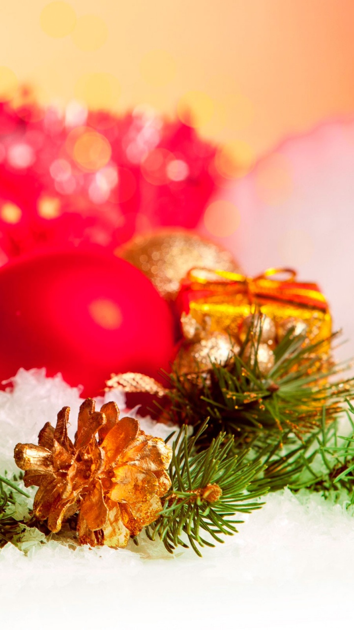 Christmas Day, New Year, Holiday, Christmas Decoration, Christmas Ornament. Wallpaper in 720x1280 Resolution