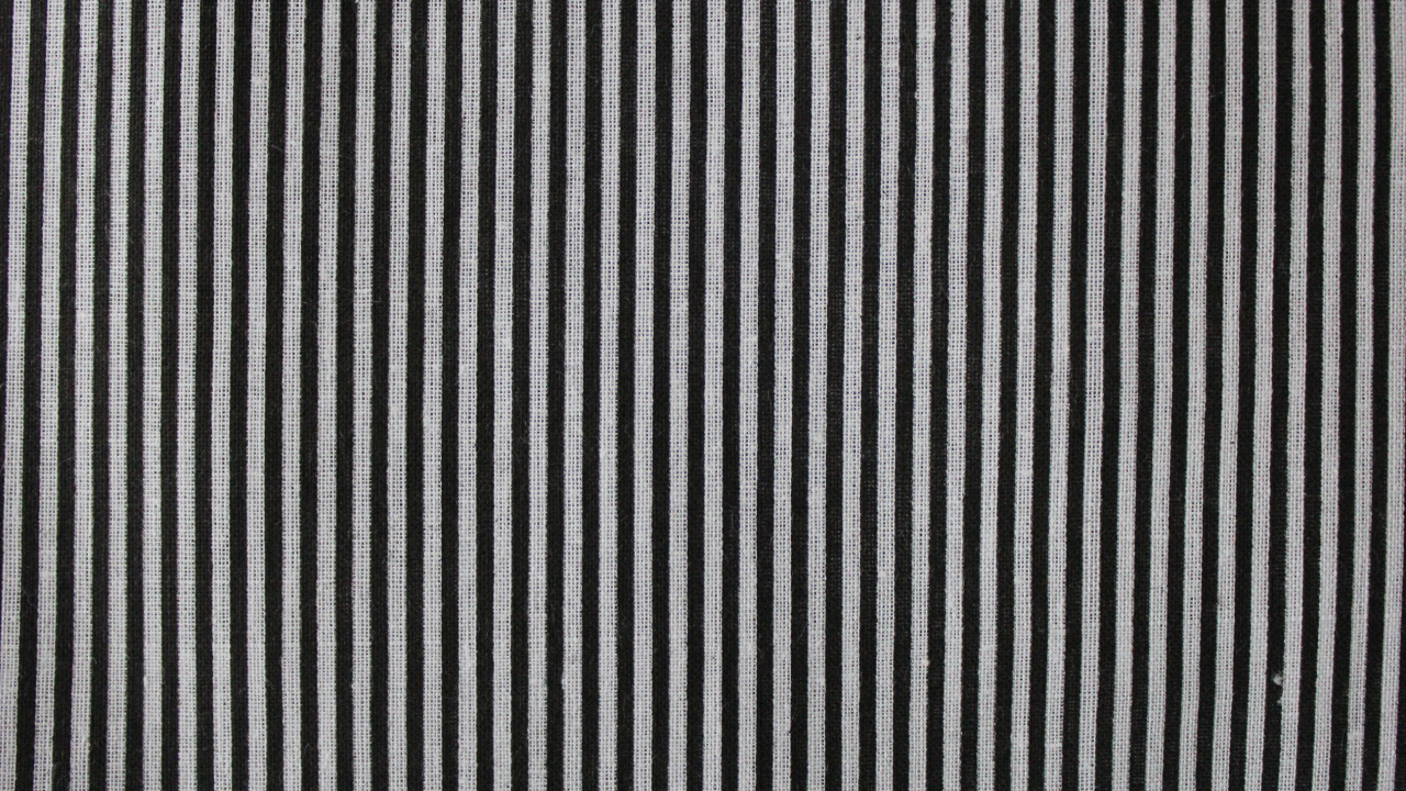 Schwarz-weiß Gestreiftes Textil. Wallpaper in 1280x720 Resolution