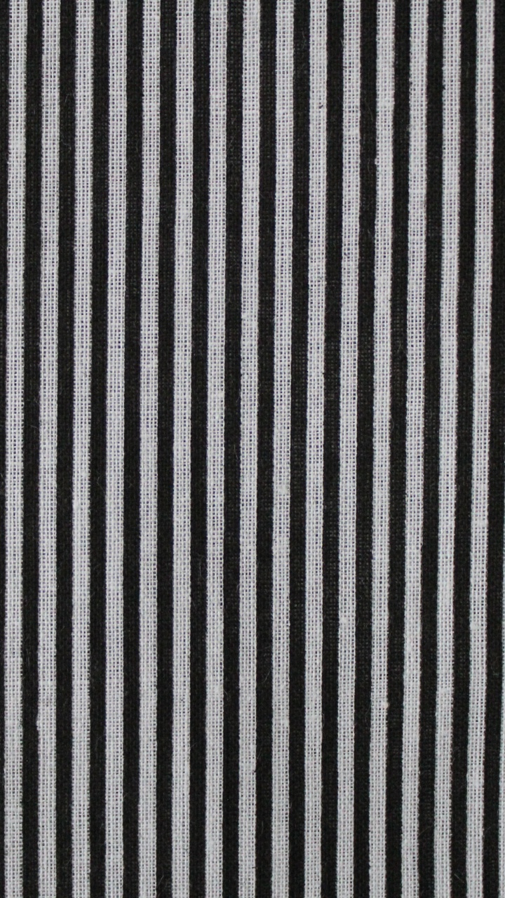 Textile Rayé Noir et Blanc. Wallpaper in 720x1280 Resolution