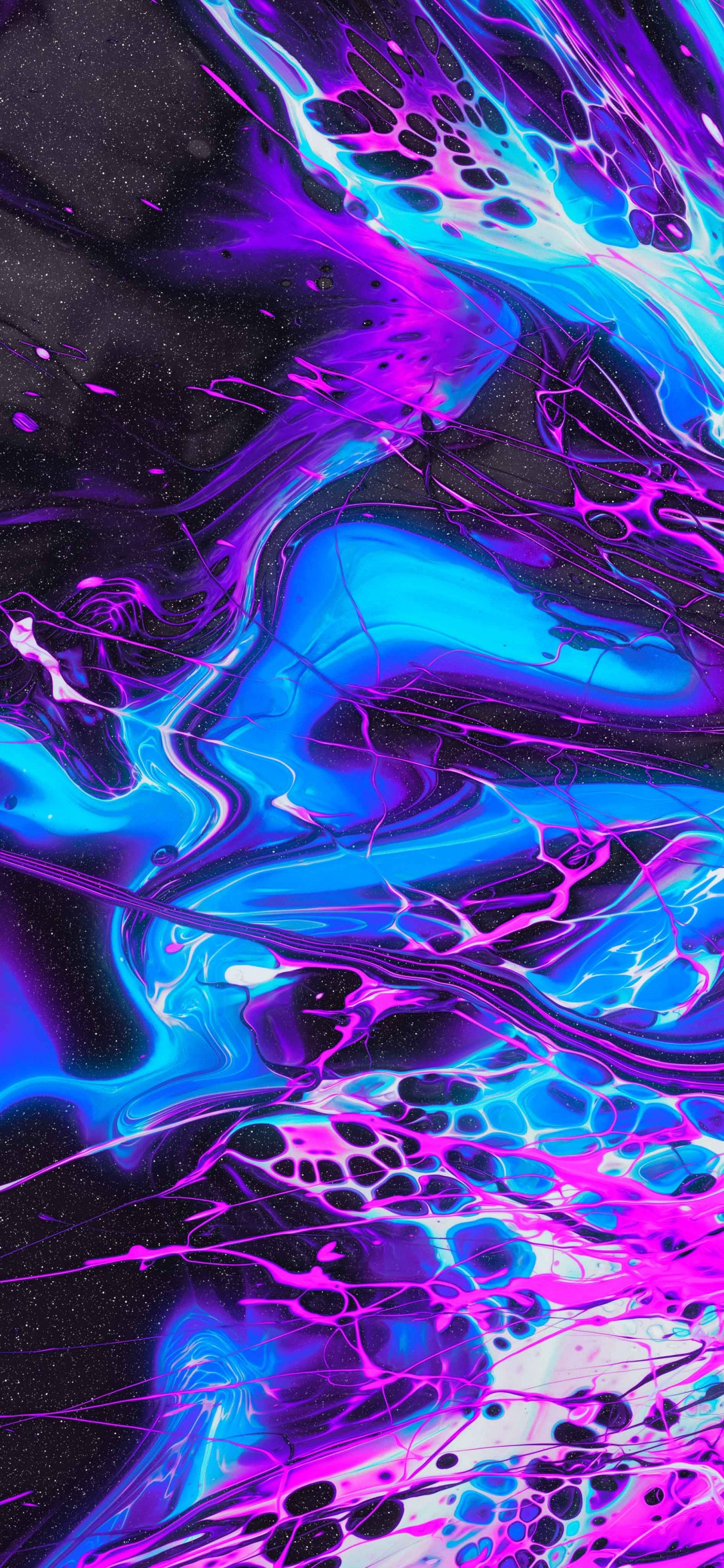 Permanent, Violette, Purple, Eau, Art. Wallpaper in 1125x2436 Resolution