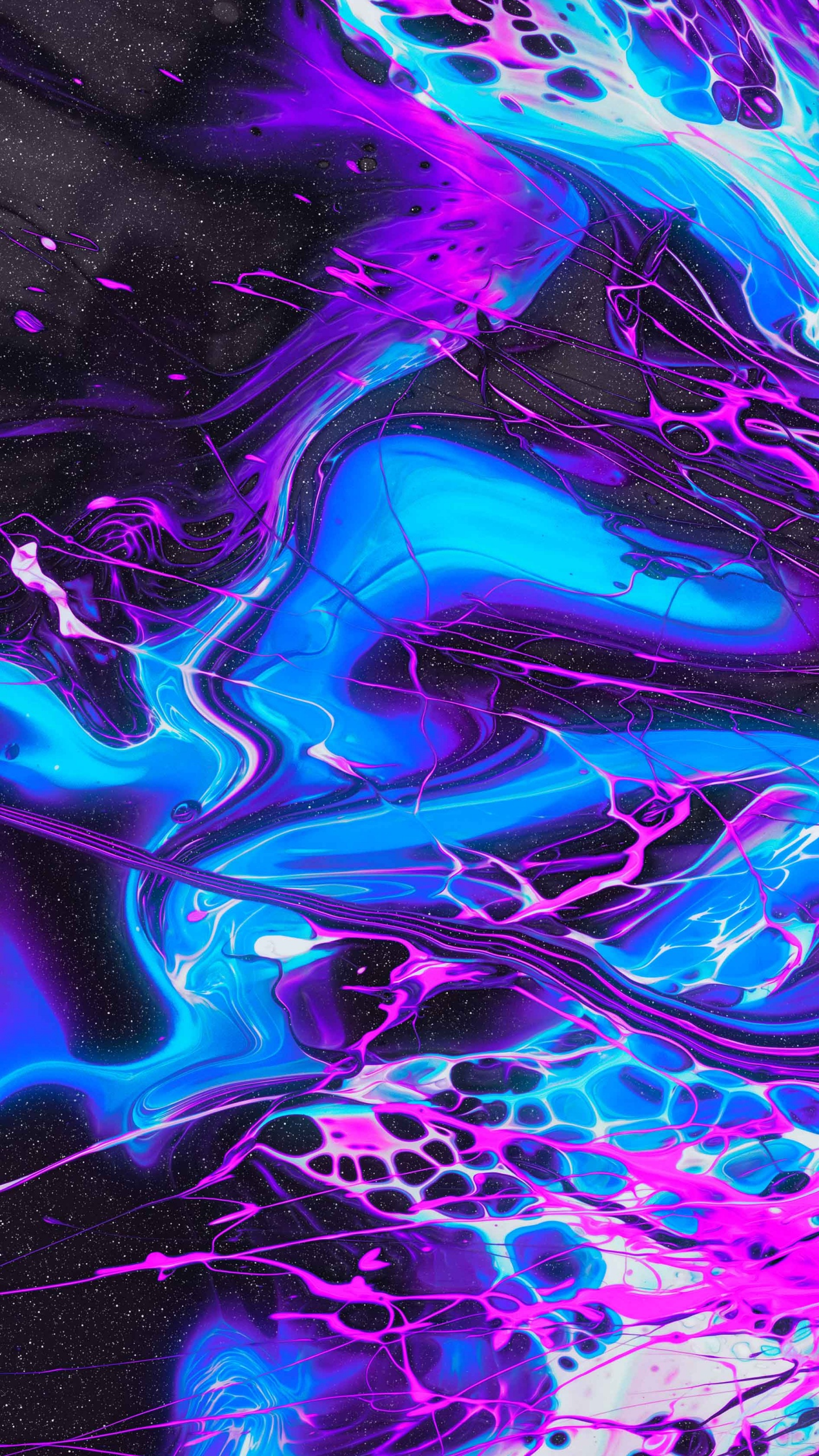 Standing, Violet, Purple, Water, Art. Wallpaper in 1440x2560 Resolution