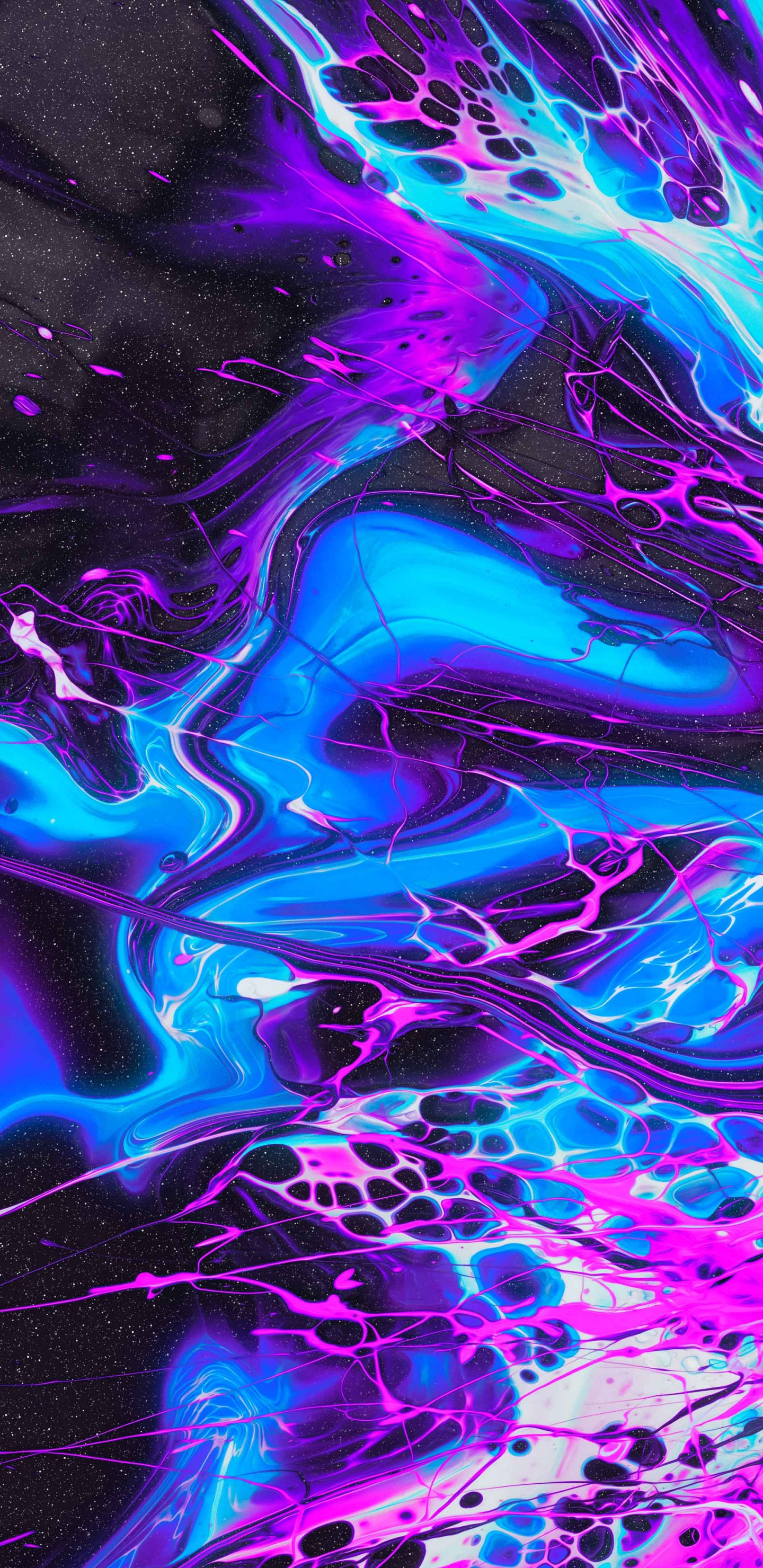 Standing, Violet, Purple, Water, Art. Wallpaper in 1440x2960 Resolution