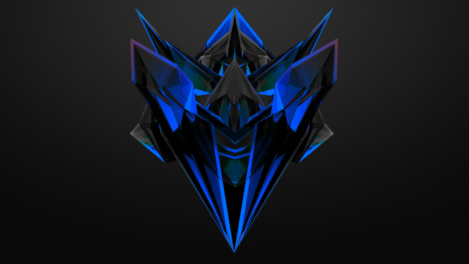 Arte Abstracto Azul y Blanco. Wallpaper in 1920x1080 Resolution