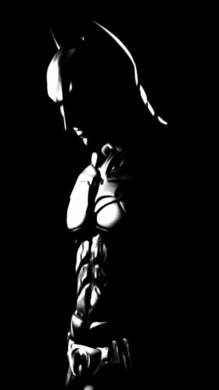 Black and White Abstract Painting. Wallpaper in 720x1280 Resolution