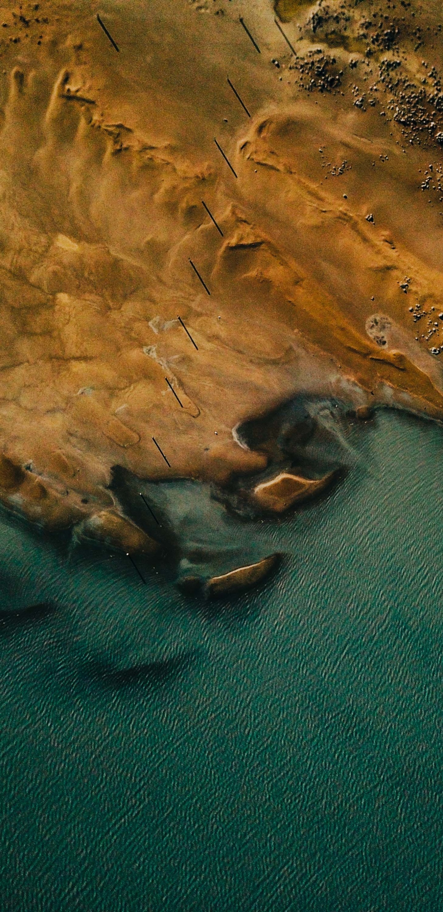 Body of Water, Formation, Space, Sea, Geology. Wallpaper in 1440x2960 Resolution