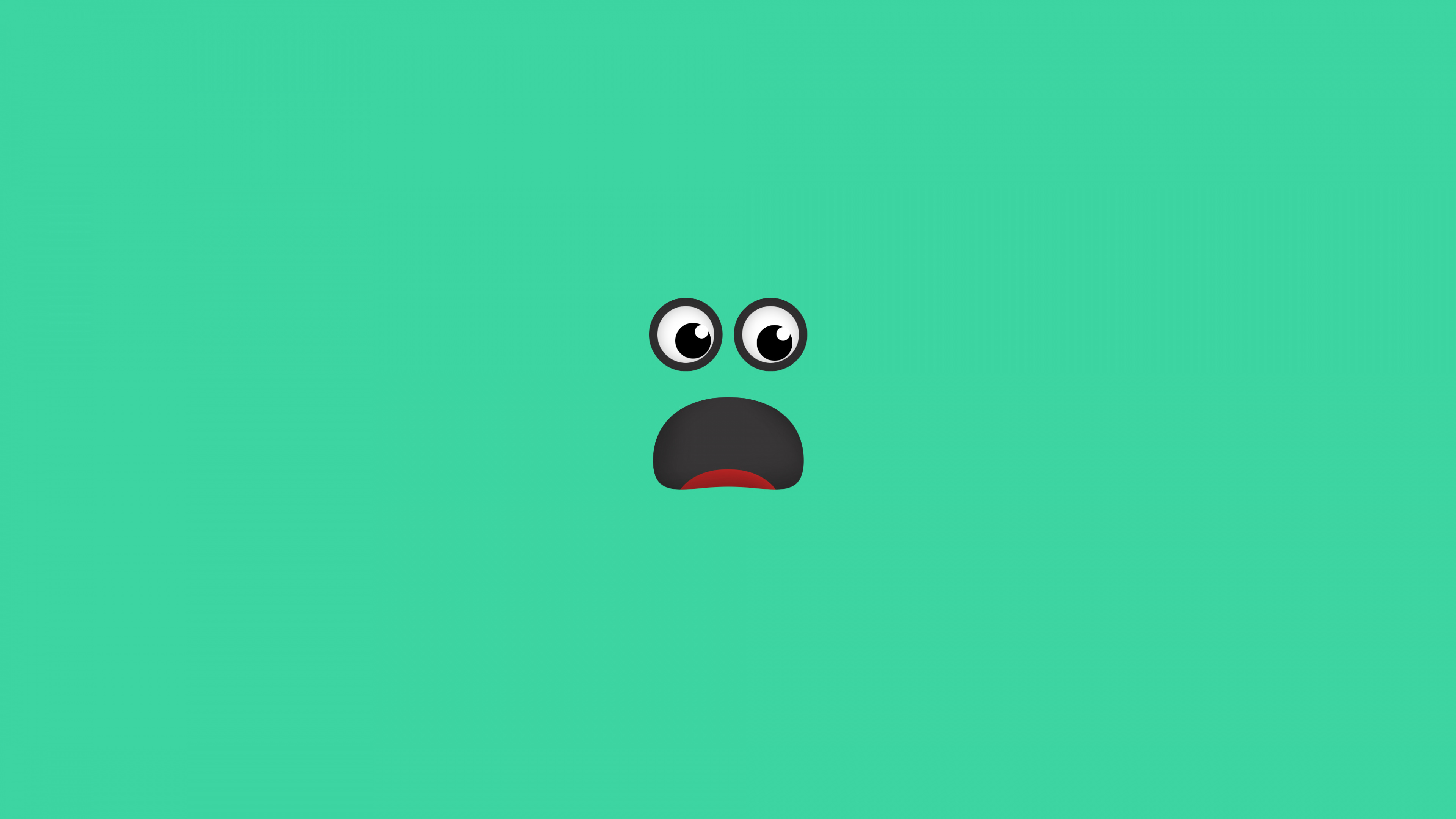 Personnage de Dessin Animé Vert et Noir. Wallpaper in 3840x2160 Resolution