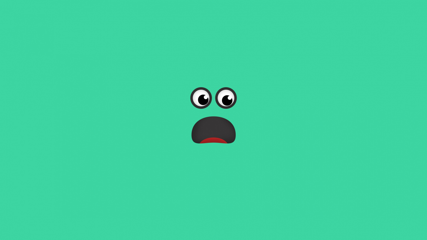 Grüne Und Schwarze Zeichentrickfigur. Wallpaper in 1366x768 Resolution