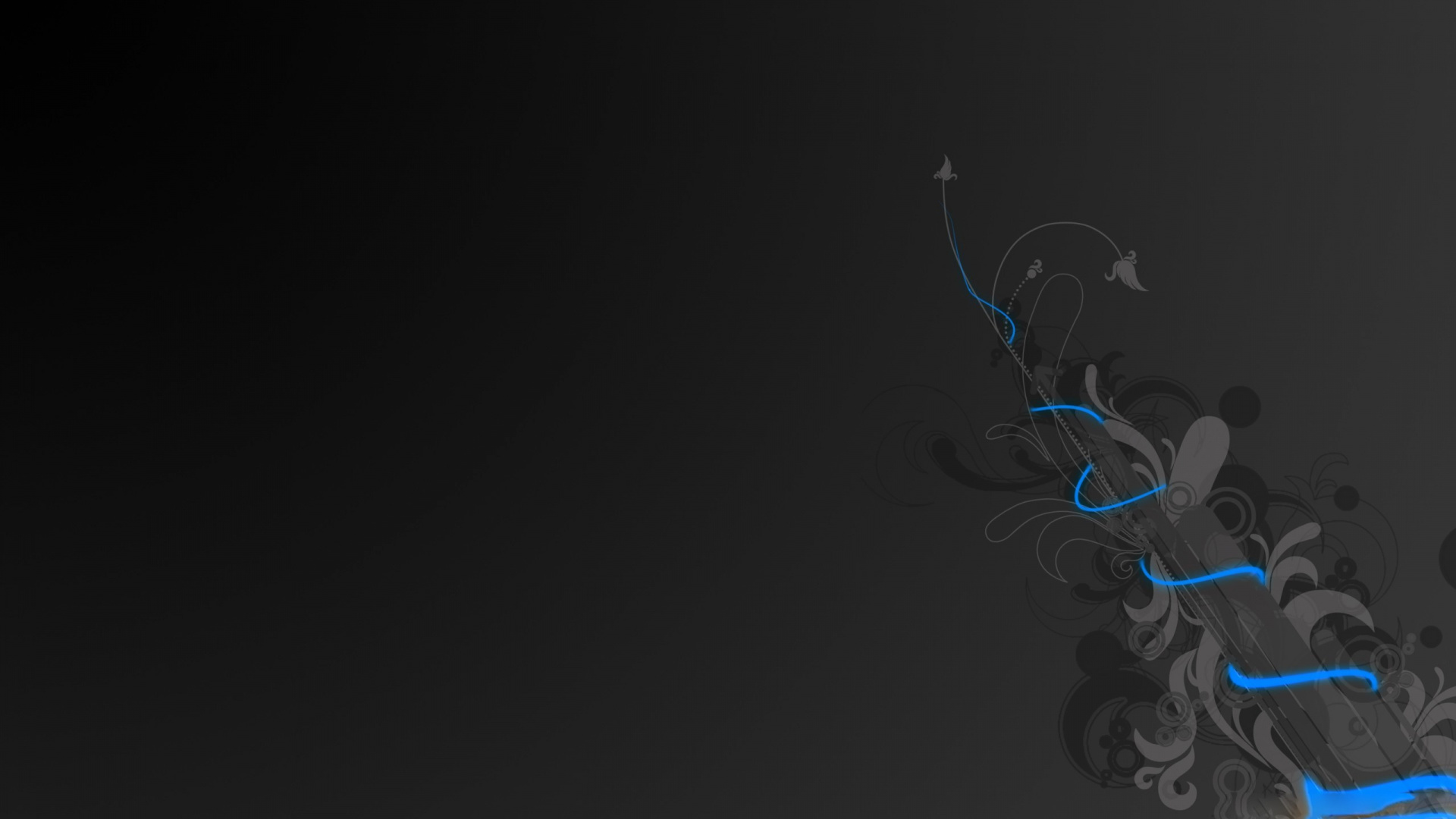 Illustration de la Ligne Rouge et Blanche. Wallpaper in 1920x1080 Resolution