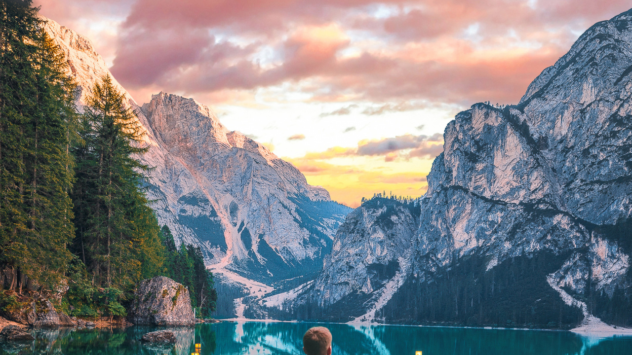 Wisgoon - Social Network, Nature, Cloud, Water, Mountain. Wallpaper in 1280x720 Resolution