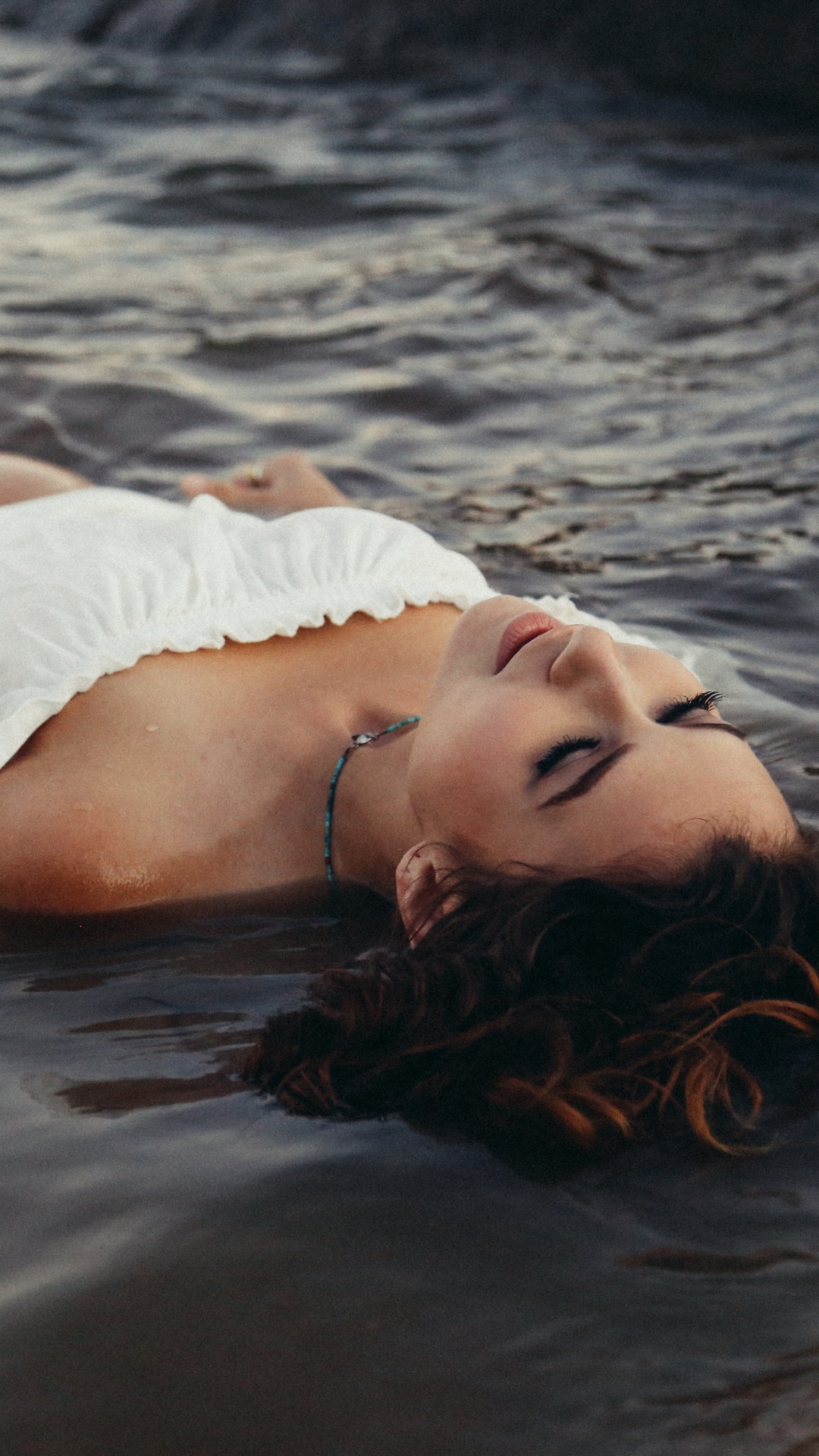 Modell, Meer, Haar, Wasser, Schönheit. Wallpaper in 1080x1920 Resolution